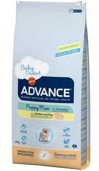 Advance Puppy Maxi Chicken &amp; Rice для щенков крупных пород с курицей и рисом (3 кг)