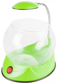 Аквариум Hailea круглый 1,8 л зеленый (1 шт)