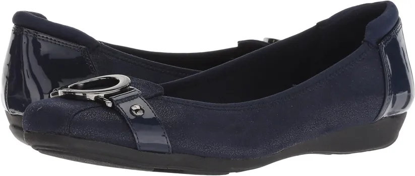 Туфли на плоской подошве Anne Klein Sport Umeko, цвет Dark Navy Multi/Light Fabric