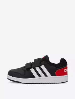 Кеды для мальчиков adidas Hoops 2.0 Cmf C, Черный, размер 27