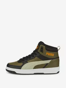 Кеды для мальчиков PUMA Rebound Joy Blocked Jr, Зеленый