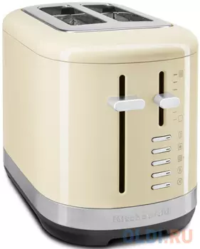 Тостер KitchenAid 5KMT2109EAC, кремовый, на 2 тоста