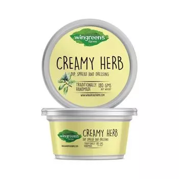 Натуральный сливочный соус (180 г), Creamy Herb Dip, произв. Wingreens Farms