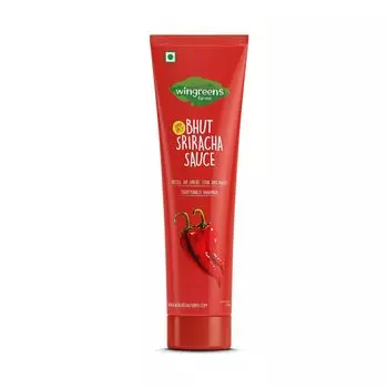 Соус Бхут Шрирача (130 г), Bhut Sriracha Sauce, произв. Wingreens Farms