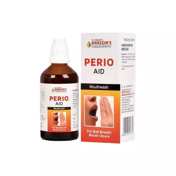 Средство для полоскания рта Перио (100 мл), Perio Aid Mouthwash, произв. Bakson