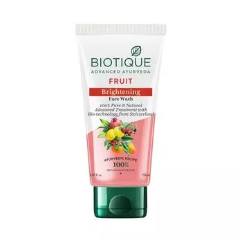 Средство для умывания с фруктами: осветление кожи (150 мл), Fruit Brightening Face Wash, произв. Biotique