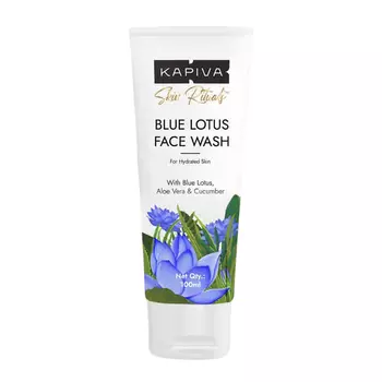Средство для умывания с Голубым лотосом (100 мл), Blue Lotus Face Wash, произв. Kapiva