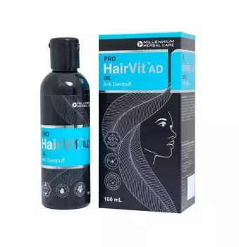 Про Хэйрвит: масло для волос против перхоти (100 мл), Pro Hairvit Anti Dandruff Hair Oil, произв. Millennium