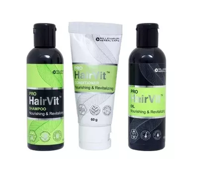 Про Хэйрвит: набор для ухода за волосами (260 г), Pro Hairvit, произв. Millennium