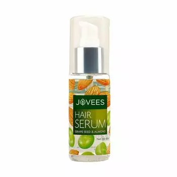 Сыворотка для волос с Виноградными косточками и Миндалем (60 мл), Hair Serum Grape Seeds & Almond, произв. Jovees