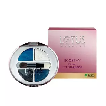 Тени для век Лунная ночь (5,6 г), Ecostay Velvet Eye Shadow Moon Night, произв. Lotus Herbals