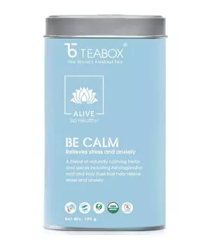 Травяной чай для снятия стресса и тревоги (100 г), Stress Reliever Herbal Tea, произв. Teabox