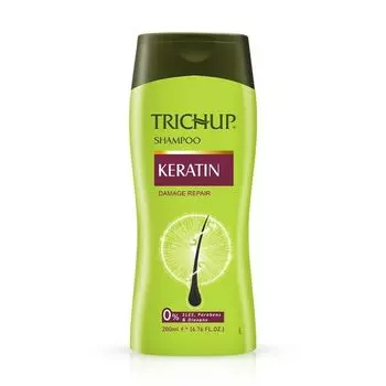 Тричуп: шампунь с кератином для восстановления волос (200 мл), Trichup Keratin Shampoo, произв. VASU