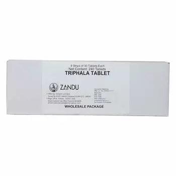 Трифала (240 таб), Triphala, произв. Zandu