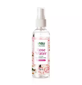 Розовая Вода с Мятой (100 мл), Rose Water, произв. VASU