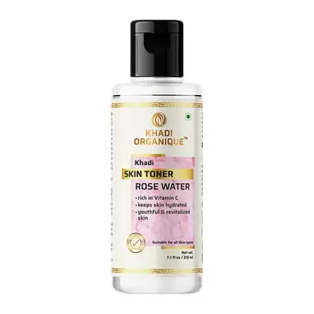 Розовая вода (210 мл), Skin Toner Rose Water, произв. Khadi Organique