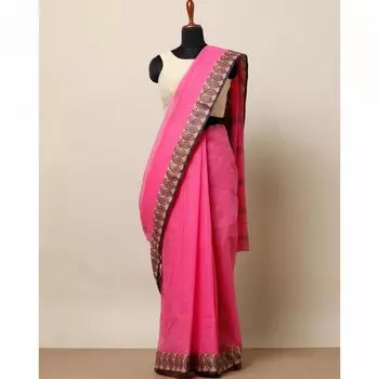 Розовое сари, Pink Saree, произв. MYINDIA