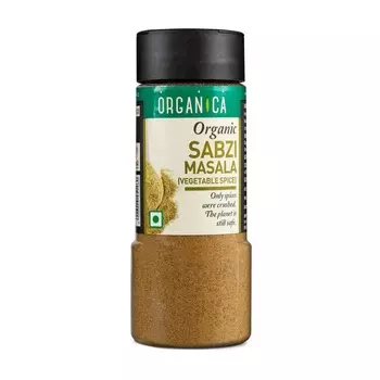 Сабзи Масала: смесь приправ (75 г), Sabzi Masala, произв. Organica
