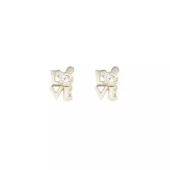 Серьги Дисней Любовь, Earrings Disney Love, произв. MYINDIA