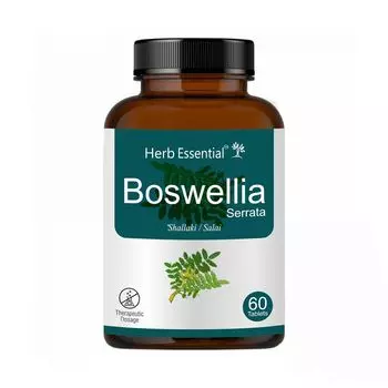Шаллаки (60 таб, 500 мг), Boswellia Serrata, произв. Herb Essential
