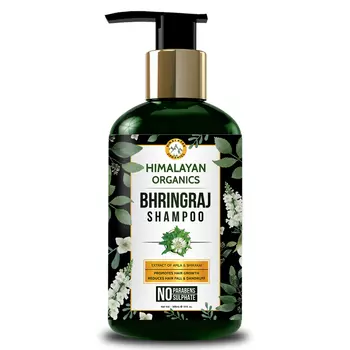 Шампунь для волос с Брингараджем (300 мл), Bhringraj Shampoo, произв. Himalayan Organics