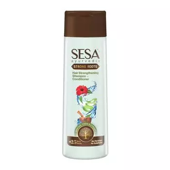 Шампунь-кондиционер для укрепления корней волос (200 мл), Strong Roots Shampoo Conditioner, произв. Sesa