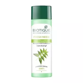 Шампунь-кондиционер против перхоти с Нимом (120 мл), Fresh Neem Anti Dandruff Shampoo with Conditioner, произв. Biotique