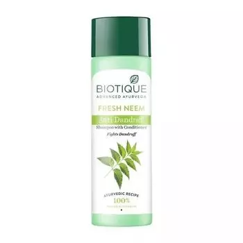 Шампунь-кондиционер против перхоти с Нимом (190 мл), Fresh Neem Anti Dandruff Shampoo with Conditioner, произв. Biotique