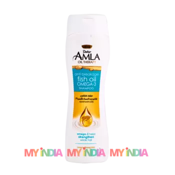 Шампунь против ломкости волос с Омега 3 (200 мл), Anti Breakage Omega 3 Shampoo, произв. Dabur Vatika