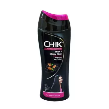 Шампунь с Протеином: густота и сияние (80 мл), Thick & Glossy Black Shampoo With Protein, произв. CavinKare