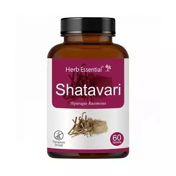 Шатавари (60 таб, 500 мг), Shatavari, произв. Herb Essential
