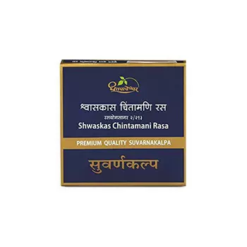 Шваскас Чинтамани Раса (10 таб), Shwaskas Chintamani Rasa, произв. Dhootapapeshwar
