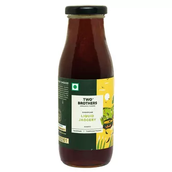 Сироп из тростникового сахара (Джаггери) (390 г), Liquid Jaggery, произв. Two Brothers