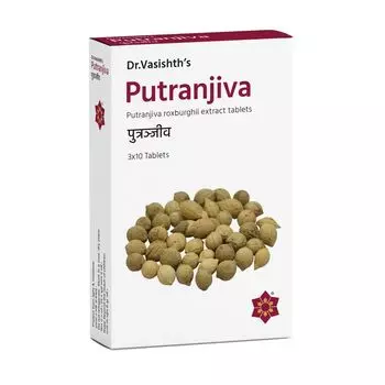 Путранджива (30 таб), Putranjiva, произв. Dr. Vasishth’s