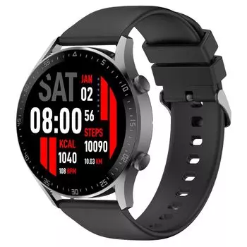 Смарт-часы Разговор 2 с черным ремешком, Talk 2 Smart Watch Black, произв. Fire-Boltt