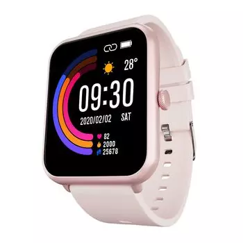 Смарт-часы Зов ниндзя Про Плюс розовые, Ninja Call Pro Plus Smart Watch Active Pink, произв. Fire-Boltt