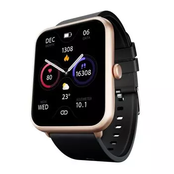 Смарт-часы Зов ниндзя Про Плюс золотисто-черные, Ninja Call Pro Plus Smart Watch Active G Black, произв. Fire-Boltt