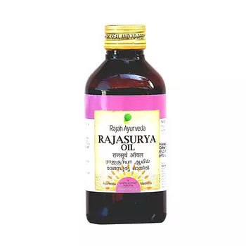 Раджасурья: масло от перхоти и зуда (200 мл), Rajasurya Oil, произв. Rajah Ayurveda