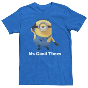 Мужская футболка Minions Mr. Good Times Licensed Character