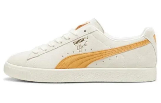 Обувь для скейтбординга Puma Clyde OG унисекс, Off-white citrus orange