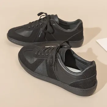Кроссовки Dexun Unisex White — модная повседневная обувь с низким верхом для женщин, мужской плоский спортивный стиль 39 (Women s)