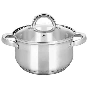 Кастрюля Appetite Elisa 4,5 л нержавеющая сталь (JL03453)