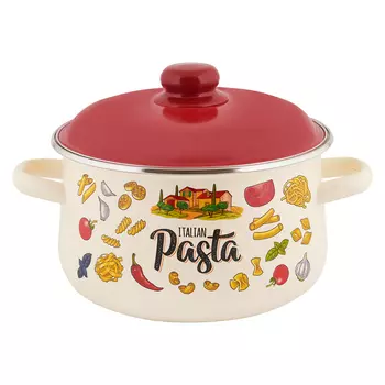 Кастрюля Appetite Pasta Italian 4 л эмалированная сталь (550000503)