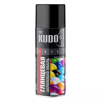 Эмаль аэрозольная Kudo Arte синяя глянцевая RAL 5005 520 мл