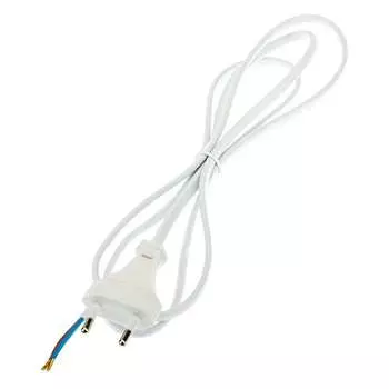 Кабель для светильника Duwi IP20 230 В 1,8 м белый (28562 5)