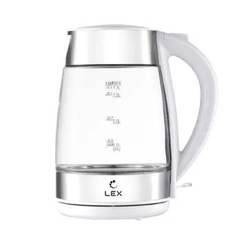 Электрический чайник Lex LXK3007-2 1,7 л белый