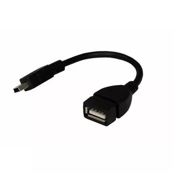 Кабель USB-A/mini USB Rexant 2,4 А 0,15 м (18-1181)