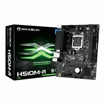Материнская плата MAXSUN MS-Challenger H510M-R 1200 2xDDR4 (6940709698303)