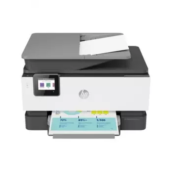 МФУ струйное HP Officejet Pro 9010 AiO (3UK83B) белый/серый