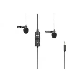 Микрофон петличный двойной Boya BY-M1DM